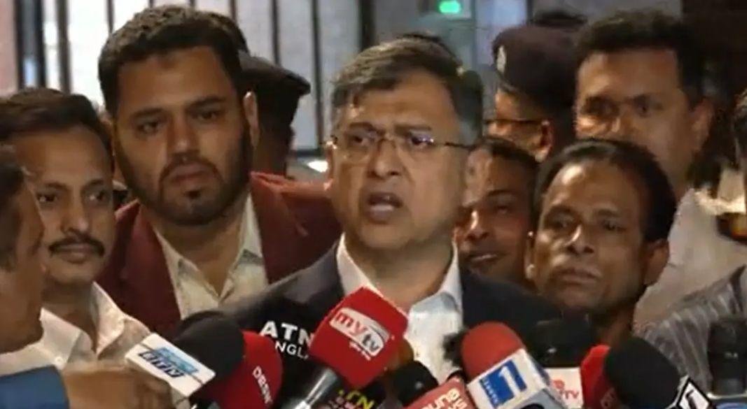 স্বরাষ্ট্রমন্ত্রী সালাহউদ্দিন আহমদ।