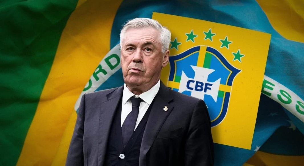 ব্রাজিলের কোচ কার্লো আন্সেলোত্তি