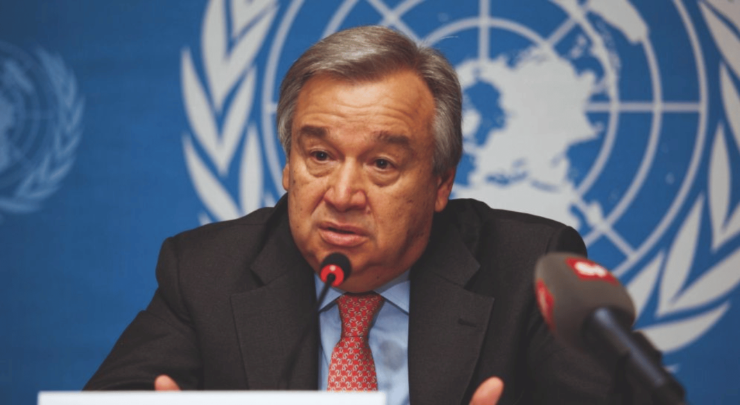 যুদ্ধবিরতি নিয়ে প্রতিক্রিয়া জানালেন জাতিসংঘ মহাসচিব