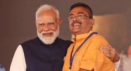 নরেন্দ্র মোদী ও শুভেন্দু অধিকারী | ছবি: সংগৃহীত