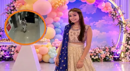 আইসিই হেফাজতে থাকার মিথ্যা দাবি করে দেশজুড়ে আলোড়ন সৃষ্টি করেছিলেন সুন্দাস নকভি। গ্রাফিক্স: আমেরিকা বাংলা