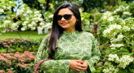 অক্সফোর্ড ইউনিভার্সিটিতে উচ্চতর গবেষণার সুযোগ পাওয়া ঢাবির সহকারী অধ্যাপক নন্দিতা দেব। ছবি: সংগৃহীত