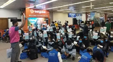 লিবিয়ার বেনগাজী শহরের গানফুদা আটককেন্দ্রে বন্দি থাকা আরও ১৭২ জন বাংলাদেশি