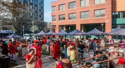 বাংলাদেশি ও আমেরিকান সংস্কৃতির মিলন—বিভিন্ন সাংস্কৃতিক আয়োজনের মাধ্যমে দুই দেশের মানুষের মধ্যে বন্ধন ও পারস্পরিক যোগাযোগ আরও শক্তিশালী হচ্ছে। ছবি:সংগৃহীত