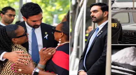 বিদ্রুপ ও আপত্তি সত্বেও  ৯/১১ স্মরণে উপস্থিত মামদানি