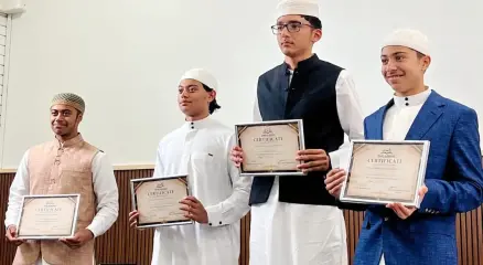 তিন সহোদর মুসআব মোহাম্মদ আজাদ, সাদ মোহাম্মদ আজাদ ও মুআজ মোহাম্মদ আজাদ