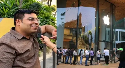 স্ত্রীর জন্য নতুন আইফোন ১৮ প্রো কিনতে সোনা বিক্রি করা দিল্লির সেই ব্যক্তি। ছবি: সংগৃহীত