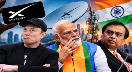 ভারতে স্টারলিংক চালুর অনুমোদন নিয়ে প্রশ্ন তুলেছেন মার্কিন ধনকুবের ইলন মাস্ক। ছবি: সংগৃহীত