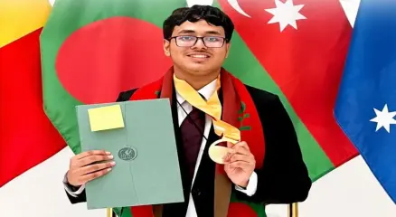 ঢাকার নটর ডেম কলেজের ২০২৬ সালের এইচএসসি ব্যাচের শিক্ষার্থী ফায়েজ আহমাদ বিশ্বের অন্যতম সেরা বিশ্ববিদ্যালয় এমআইটিতে পড়ার সুযোগ পেয়েছেন। ছবি: সংগৃহীত