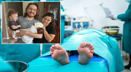 হাসপাতালে মৃত ঘোষণার পাঁচ ঘণ্টারও বেশি সময় পর মর্গে শ্বাস নিতে দেখা যায় শিশু ভিনসেন্ট ফিওরদিলিনোকে। গ্রাফিক্স: আমেরিকা বাংলা