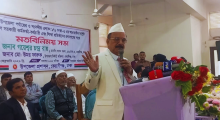 বিএনপির স্থায়ী কমিটির সদস্য ও ঢাকা-৩ আসনের সংসদ সদস্য গয়েশ্বর চন্দ্র রায়। ছবি: সংগৃহীত