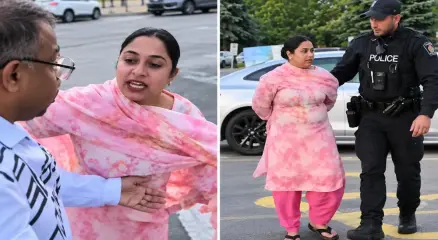 কানাডায় রাস্তা পার হওয়া পথচারীর সঙ্গে তর্কে জড়ানোয় ভারতীয় নারী গ্রেফতার