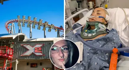 ক্যালিফোর্নিয়ায় রোলারকোস্টারে চড়ে কোমায় তরুণী, সিক্স ফ্ল্যাগসের বিরুদ্ধে ক্ষুব্ধ পরিবার