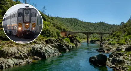 ক্যালিফোর্নিয়ায় যানজট ছাড়াই মাত্র তিন ঘণ্টার ট্রেনযাত্রা, চোখজুড়ানো প্রকৃতির হাতছানি