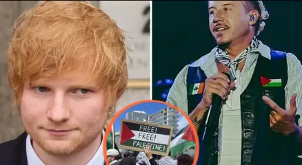 নিউ জার্সিতে ফিলিস্তিনপন্থী শিল্পীকে বাদ দেওয়ার জেরে এড শিরানের কনসার্ট বয়কটের আহ্বান
