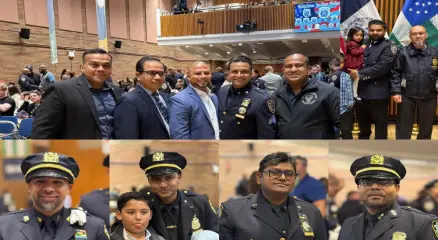 নিউইয়র্ক সিটি পুলিশ বিভাগে একাধিক বাংলাদেশি-আমেরিকান কর্মকর্তা বিভিন্ন পদে পদোন্নতি পেয়েছেন। ছবি: সংগৃহীত