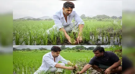 অভিনয় থেকে বিরতি নিয়ে চাষাবাদে বরুণ ধাওয়ান
