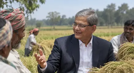 কৃষিকে লাভজনক করার তাগিদ দিলেন রাষ্ট্রপতি (ছবি: সংগৃহীত ও এআই দ্বারা সম্পাদিত)