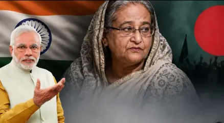 শেষ মুহূর্তে দিল্লির বৈঠক বাতিল করল আওয়ামী লীগ, হাসিনার ফেরার আলোচনা ঘিরে জল্পনা I গ্রাফিক্স: আমেরিকা বাংলা