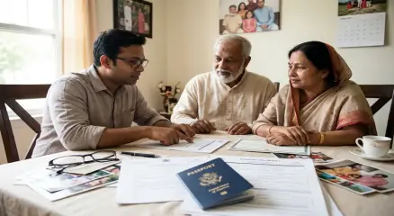 মা-বাবাকে স্থায়ীভাবে আমেরিকায় আনতে আবেদন করতে পারেন ২১ বছর বা তার বেশি বয়সী মার্কিন নাগরিকেরা। ছবি: সংগৃহীত