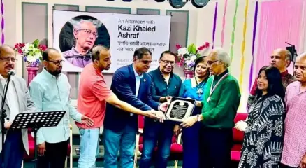 ডেলাওয়ার ভ্যালিতে ড. কাজী খালিদ আশরাফকে সম্মাননা