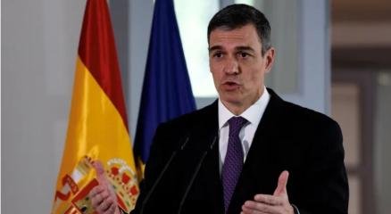 স্পেনের প্রধানমন্ত্রী পেদ্রো সানচেজ