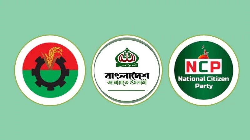 BNP, Jamat, NCP
