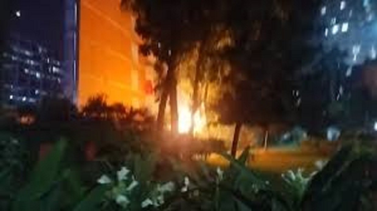 ঢাকা বিশ্ববিদ্যালয়ের বিজয় একাত্তর হলে অগ্নিকাণ্ড