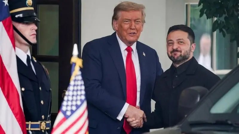 যুক্তরাষ্ট্রে ট্রাম্প-জেলেনস্কি