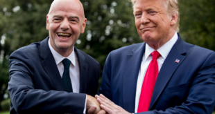 খেলার মাঠে রাজনীতির ছায়া—ট্রাম্প ও ইনফান্তিনো